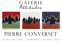 expo Pierre Converset Quiberon Galerie Attitudes